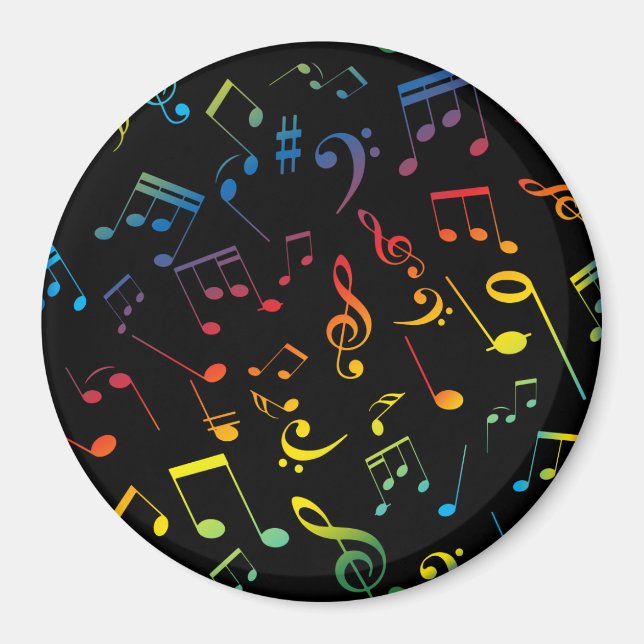 Imán Notas musicales 5 (Frente)