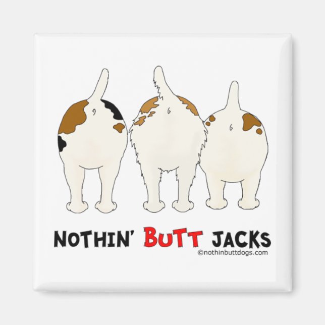 Imán Nothin' Butt Jacks (Frente)