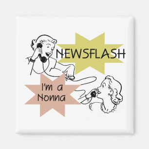 Imán Noticia de última hora soy camisetas y regalos de