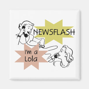 Imán Noticia de última hora soy camisetas y regalos de