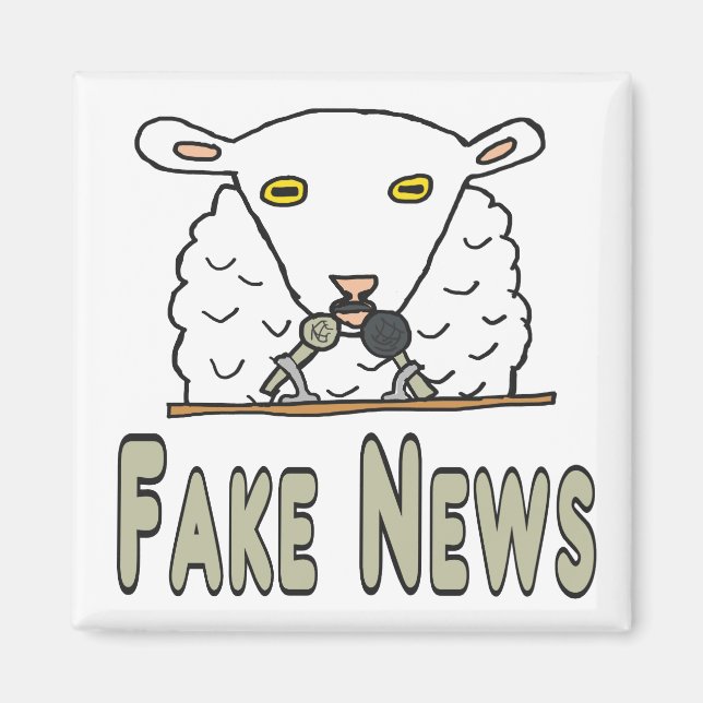 Imán Noticias falsas (Frente)
