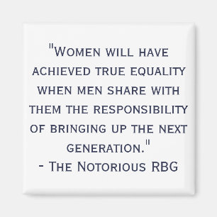 Imán notorio de la cita de RBG