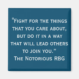 Imán Notorious RBG Quote Magnet