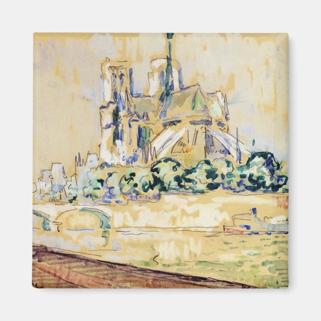 Imán Notre Dame, 1885 (Frente)