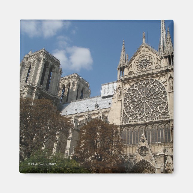 Imán Notre Dame Magnet (Frente)
