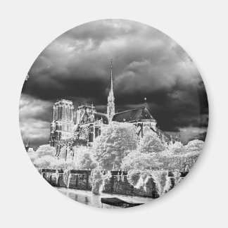 Imán Notre Dame, Paris 4 b&w
