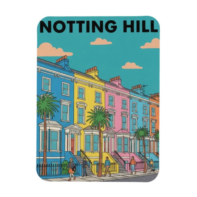 Imán Notting Hill London (Vertical)