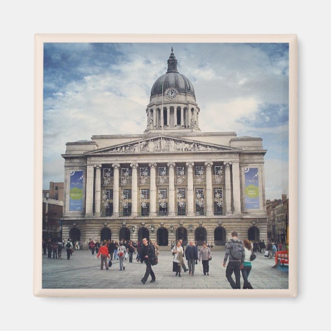 Imán Nottingham Market Square Magnet (Frente)