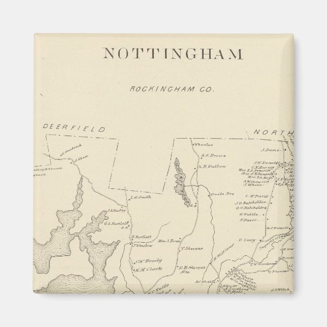 Imán Nottingham, Rockingham Co (Frente)