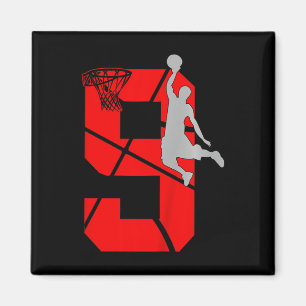 Imán Novena fiesta de cumpleaños de niños de 9 años de 