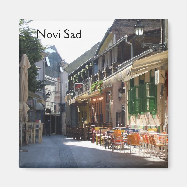 Imán Novi Sad - calle (Frente)