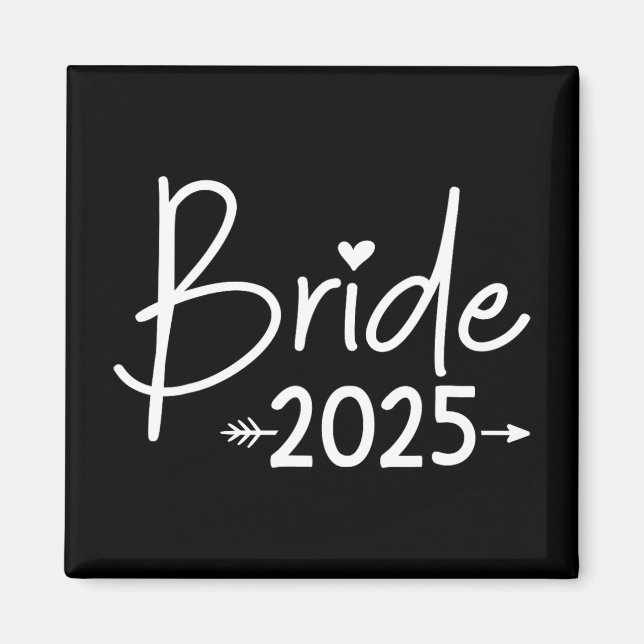 Imán Novia 2025 Para Boda O Bachillerato (Frente)