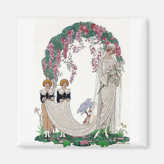 Imán Novia Art Deco