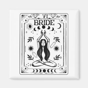 Imán Novia Bruja Coven Tarot Celestial Gótico Soltero