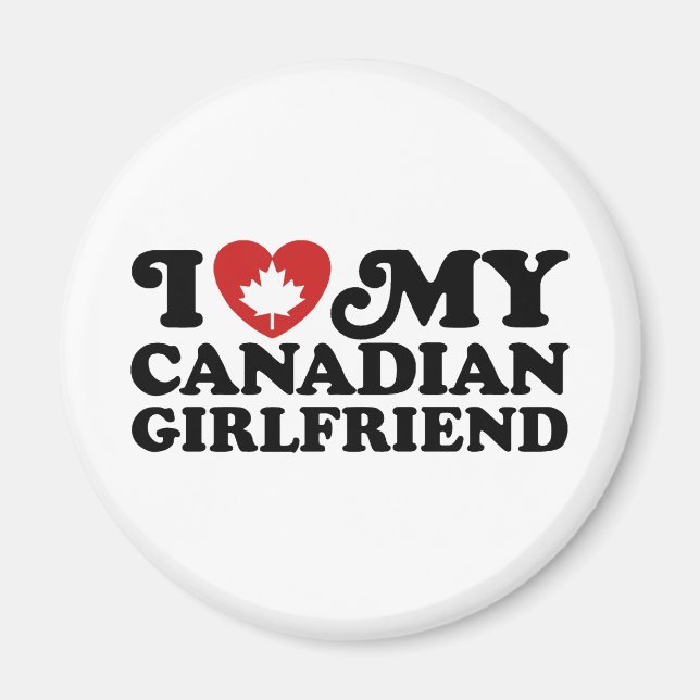 Imán Novia canadiense (Frente)