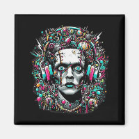 Novia Cyberpunk de Frankenstein 