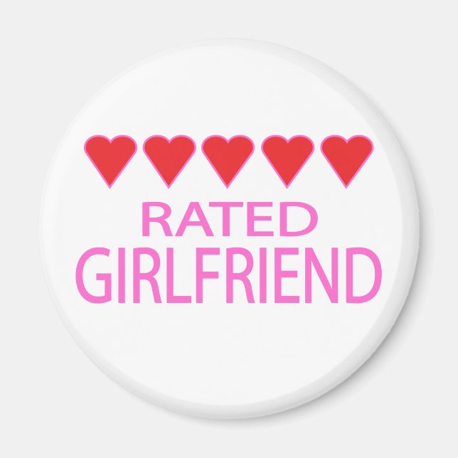 Imán Novia de cinco corazones (Frente)