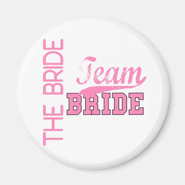 Imán Novia de equipo 1 BRIDE (Frente)