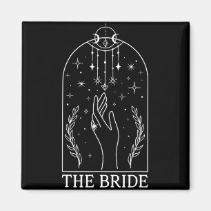 Imán Novia Gótica Bruja Coven Tarot Boda Soltero