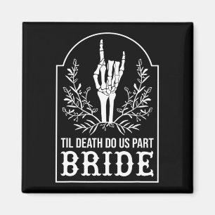Imán Novia Groom Skeleton Parejas Coincidiendo Boda