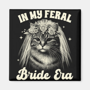 Imán Novia Para Ser Gato Madre Gato Boda De Novias En M