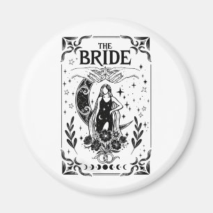 Imán Novia soltera bruja aquelarre gótico boda