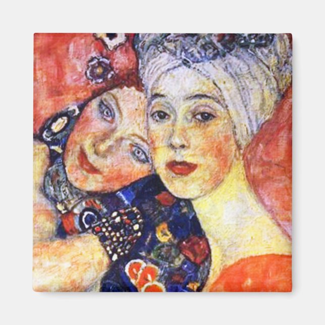 Imán Novias de Klimt Magnet Art Nouveau (Frente)