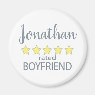 Imán Novio con 5 Estrellas de Calificación