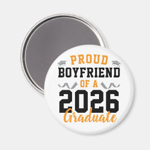 Imán Novio Orgulloso de una Fiesta de Graduación Person