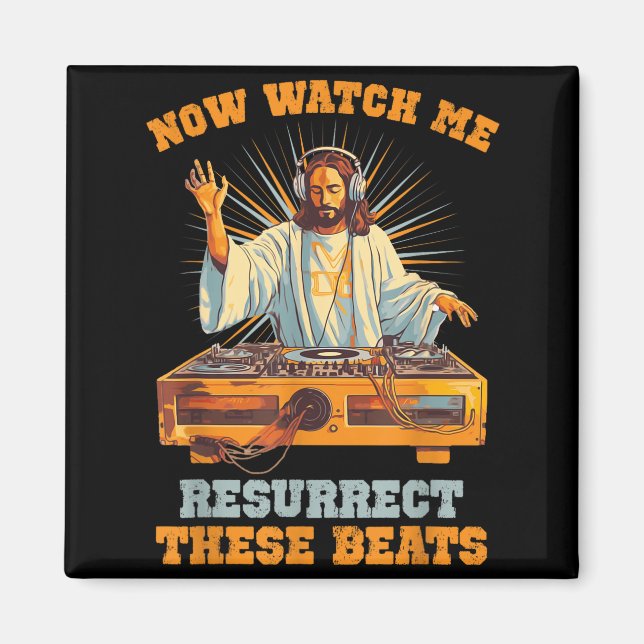 Imán Now Watch Me Resurrect These Beats Jesus Music  (Frente)