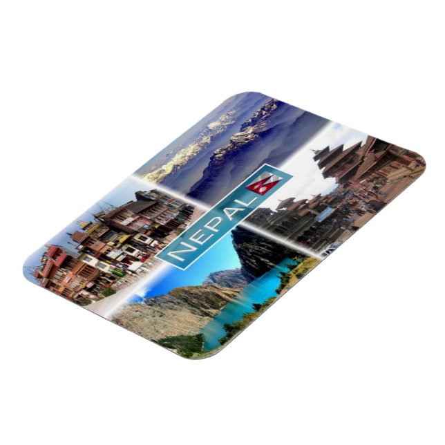 Imán NP Nepal - Boudha Stupa - (Lado Izquierdo)