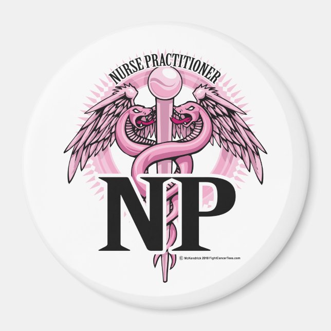 Imán NP PINK Caduceus (Frente)