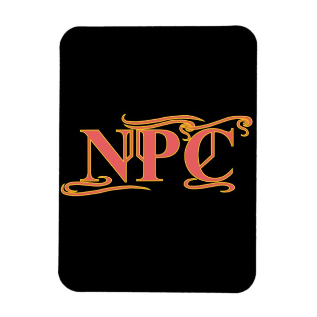 Imán NPC No Maim Rob ni Matar RPG divertida (Vertical)