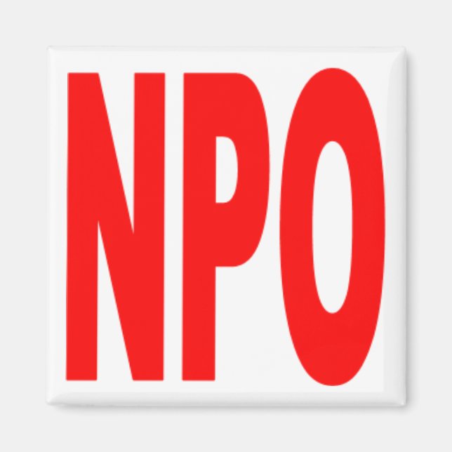 Imán NPO Magnet (Frente)