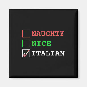Imán Ntrina Niza Navidades graciosos de Navidad italian