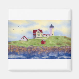 Imán Nubble Light House York Maine