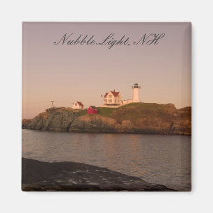 Imán Nubble Light, York, Maine Magnet