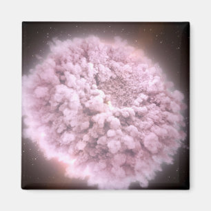 Imán Nube De Desechos De Dos Estrellas De Neutrón