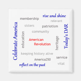 Imán Nube de la palabra de DAR