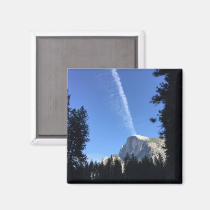 Imán Nube en el acantilado Yosemite Azul Fotografía en