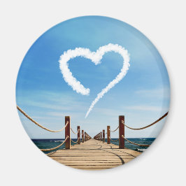 Imán Nube sin fin de trayectoria en forma de corazón