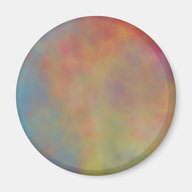 Imán nubes abstractas (Frente)