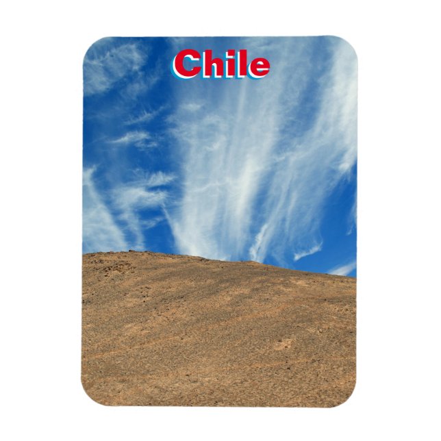 Imán Nubes de Chile (Vertical)