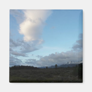 Imán Nubes matutinas en el Parque Nacional Grand Teton