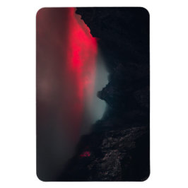 Imán Nubes, niebla y montañas ardiendo