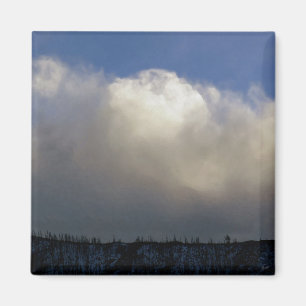Imán Nubes sobre el barranco
