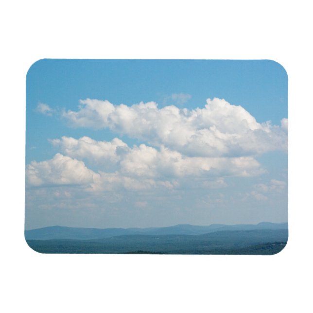 Imán Nubes sobre montañas (Horizontal)