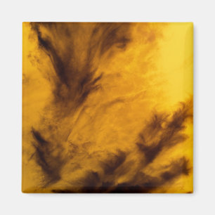 Imán Nubes Tenues - Dorado