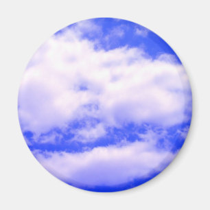 Imán Nubes y cielo azul despejado