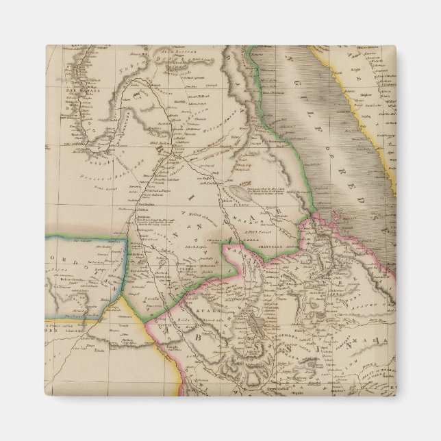 Imán Nubia, Abisinia, África (Frente)